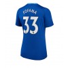 Chelsea Wesley Fofana #33 Hjemmedrakt Kvinner 2022-23 Kortermet
